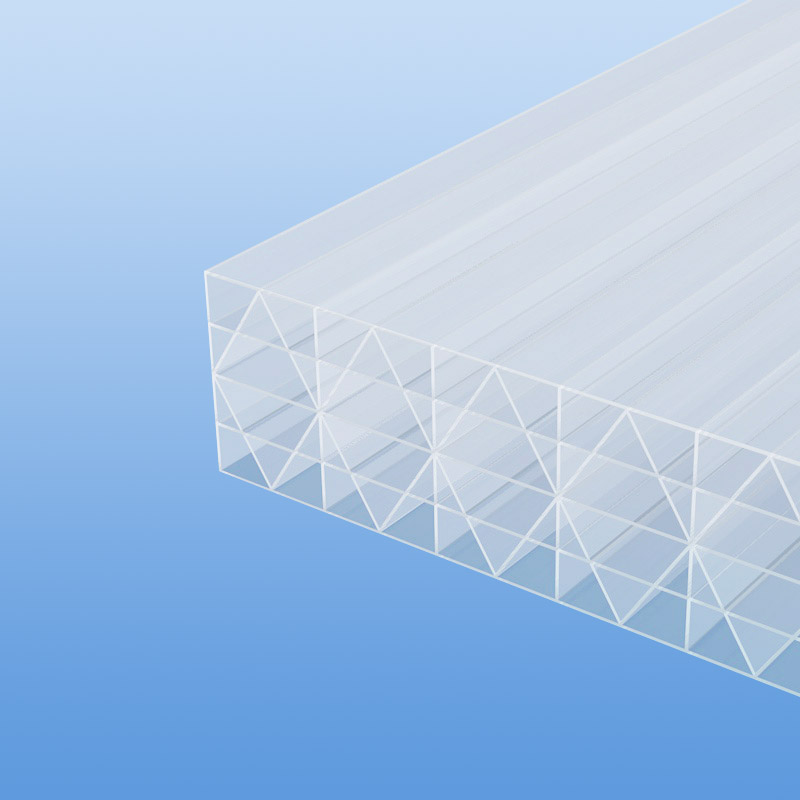 Stegplatten aus Polycarbonat opal 32 mm