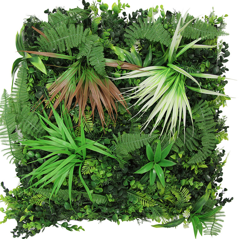 Design Flora Wandpaneel | Modular Wall von Jangal | Exotic Mixed Flora | 520 x 520mm