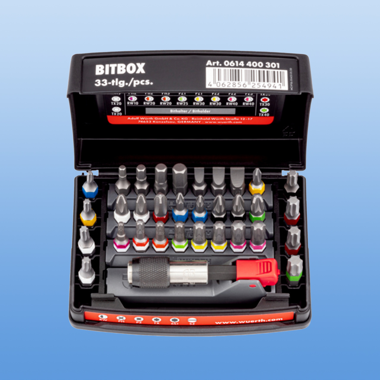 Bitbox - 33-teilig mit Bithalter