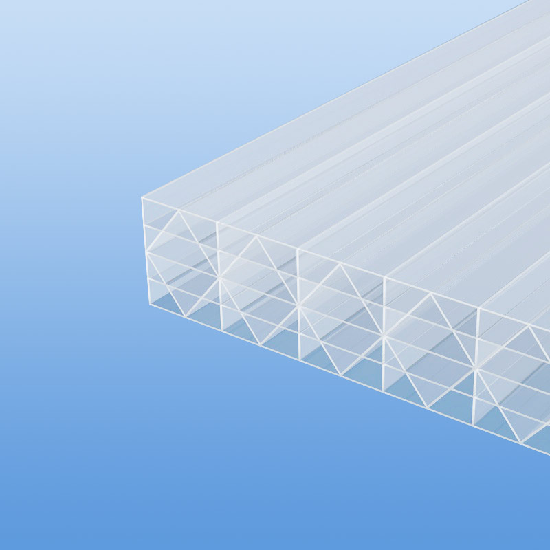 Stegplatten aus Polycarbonat opal 25 mm