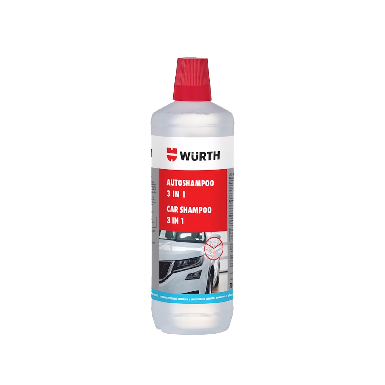 Autoshampoo 3 in 1 von Würth - 1000ml