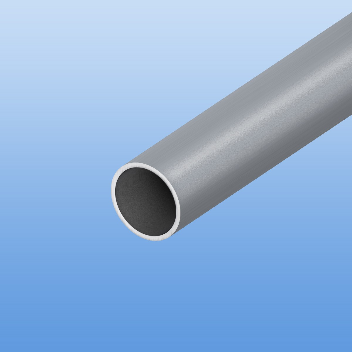 Rundrohr aus Aluminium | pressblank | 20 x 2 mm