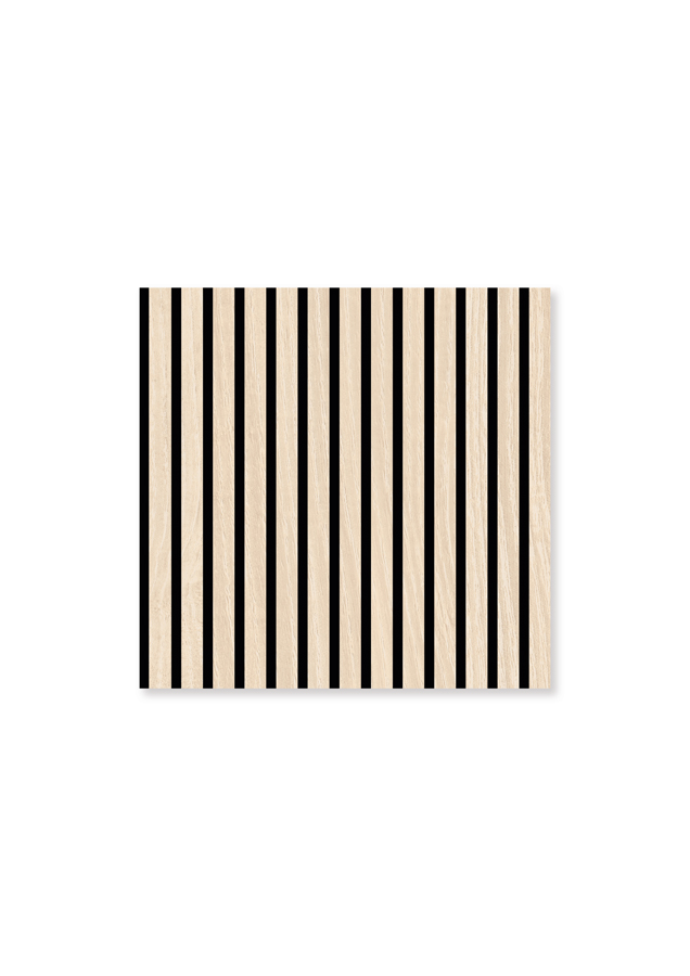 Akustikpaneele "Smart" Modular Wall von Jangal | Letea Oak Furnier | 520 x 520 x 10 mm