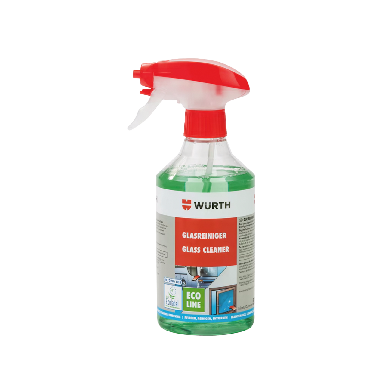 Glasreiniger Ecoline  von Würth - 500ml