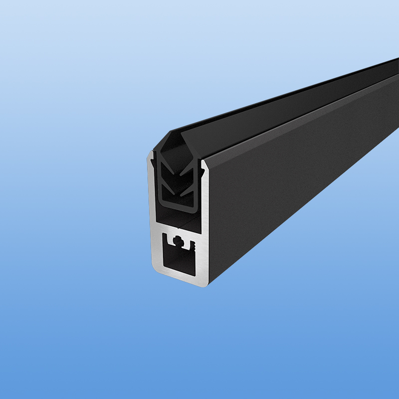 Rahmenprofil XL in anthrazit (DB703) mit Dichtung für 8-10mm
