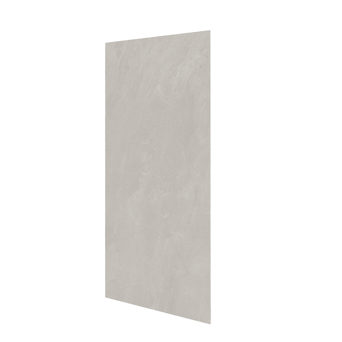 Wandfliese XXL - Check Smart Wall Tile | Sichtbeton Zement-Grau | Matt | 1120 x 3050 x 8 mm
