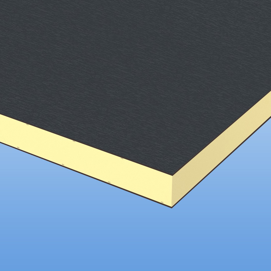 HPL / HPL Sandwichelemente 24mm - Schiefergrau - RAL 7015 - Prägung 116700