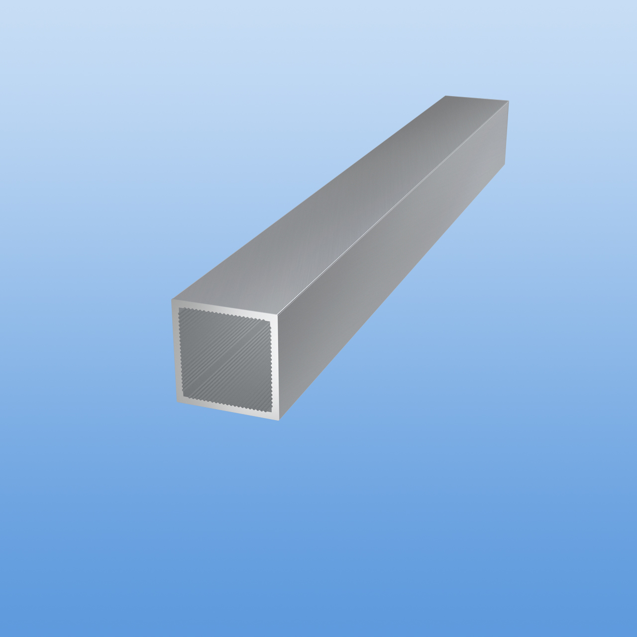 Vierkantrohr für Steckverbinder | pressblank | 20 x 20 x 1,5 mm