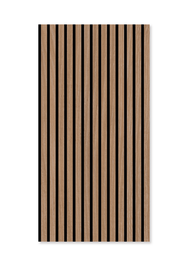 Akustikpaneele "Smart" Modular Wall von Jangal | Davert Oak Furnier | 1040 x 520 x 10 mm