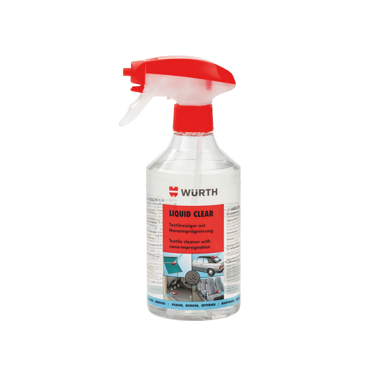 Textilreiniger Liquid clear von Würth - 500ml