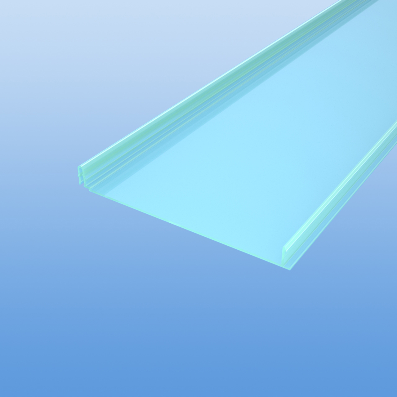 Wandpaneele SWP aus Polycarbonat- Seaglas