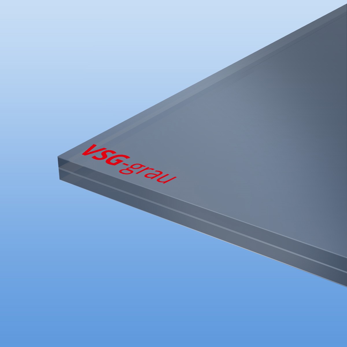 Verbundsicherheitsglas (VSG) 10,76mm grau