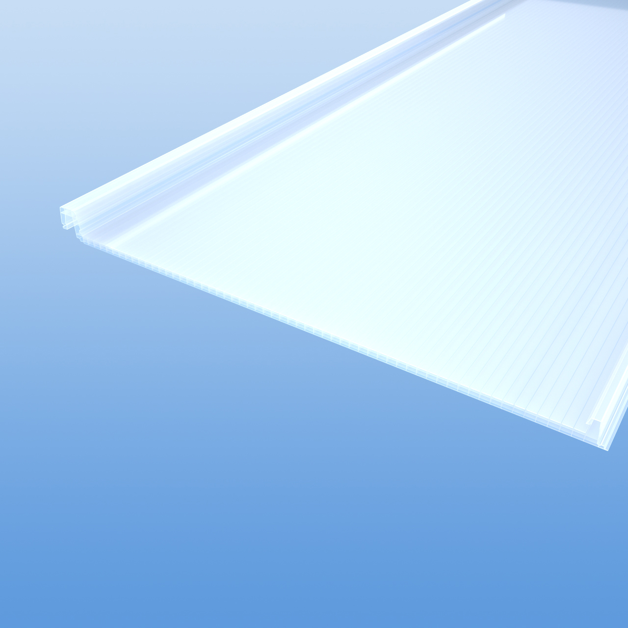 Multifunktionspaneele 10mm aus Polycarbonat in opal | MFP 2610-4