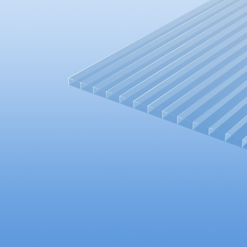 Stegplatten Makrolon multi UV 2/6-6 farblos 6 mm - Sonderposten