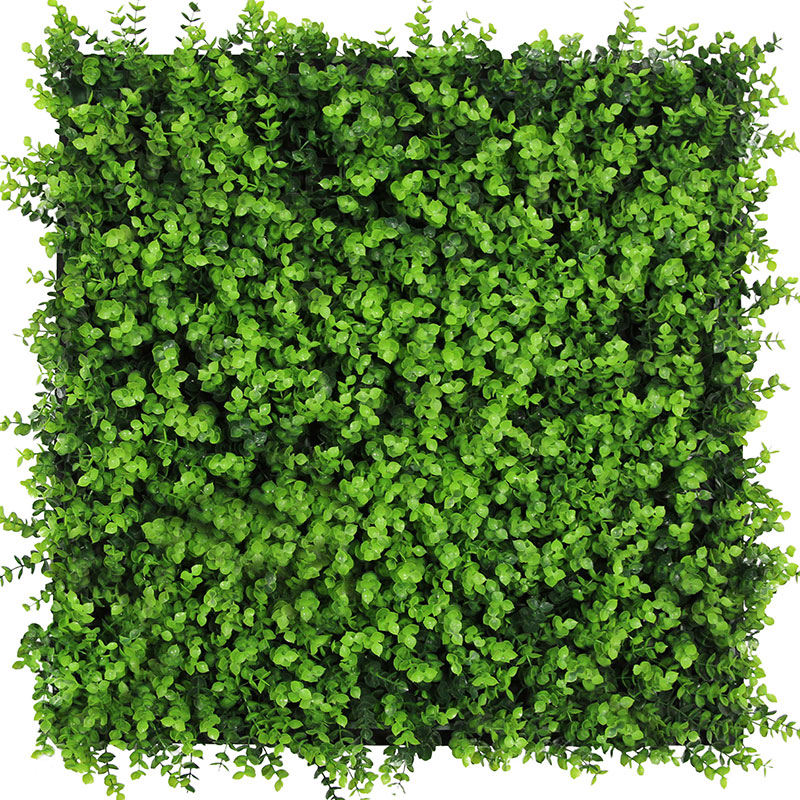 Design Flora Wandpaneel | Modular Wall von Jangal | Mixed Green Design Buxus | 520 x 520mm