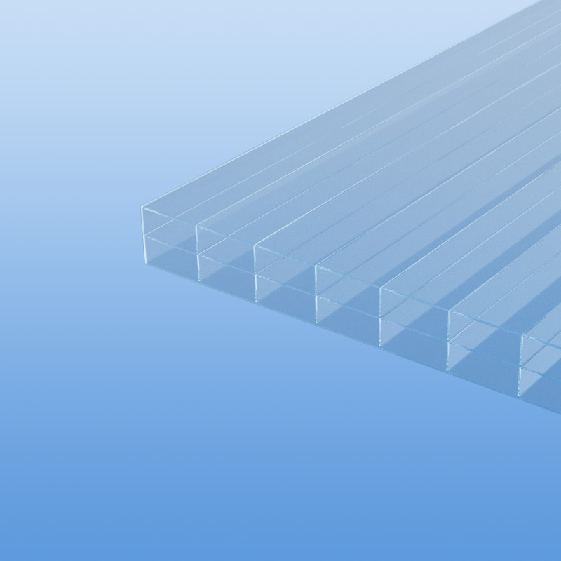Stegplatten aus Polycarbonat klar 16 mm