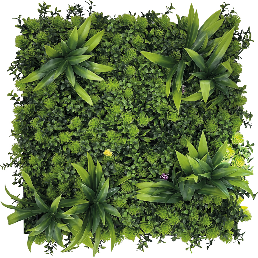 Design Flora Wandpaneel | Modular Wall von Jangal | Tropical Mixed Flora | 520 x 520mm