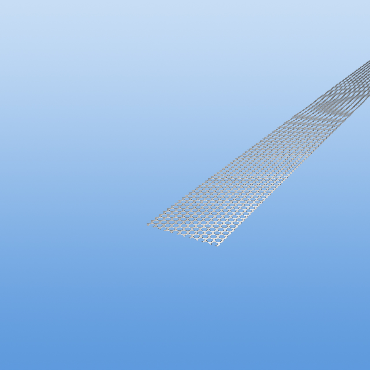 Laubfanggitter für Kastenrinnen aus Aluminium