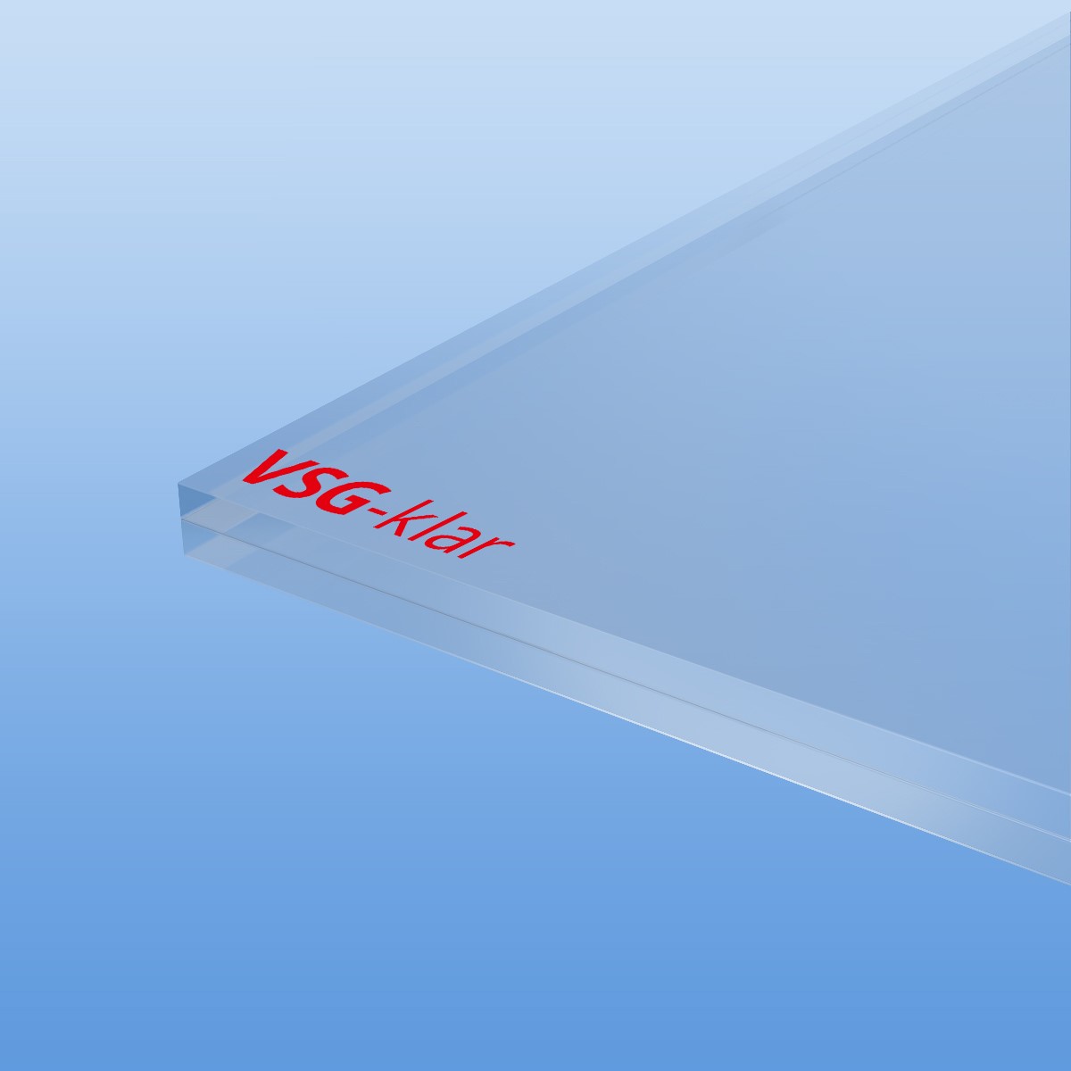 Verbundsicherheitsglas (VSG) 12,76mm transparent