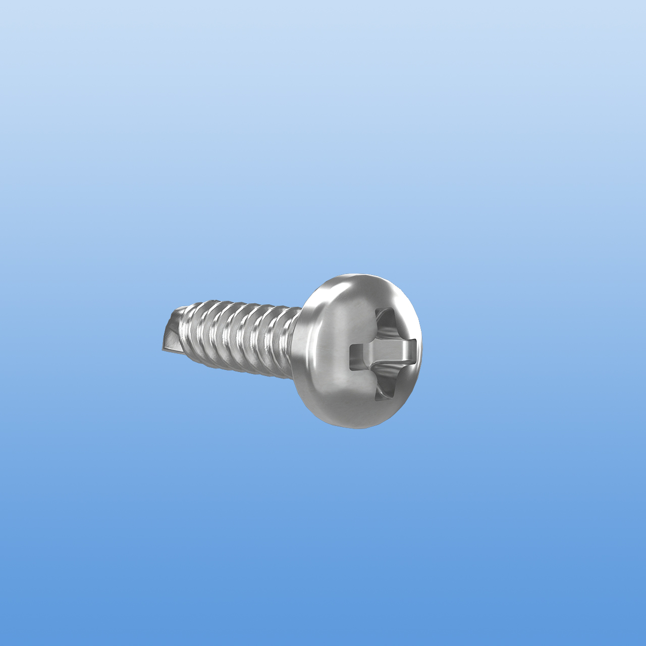 Selbstschneidende Bohrschraube 5,5 x 32mm mit Linsenkopf