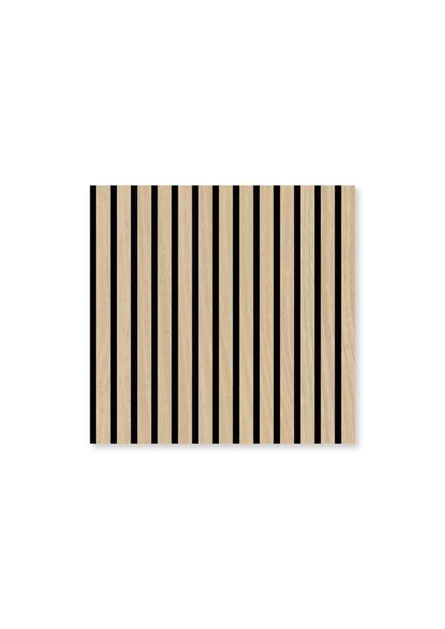 Akustikpaneele "Smart" Modular Wall von Jangal | Fanal Oak Furnier | 520 x 520 x 10 mm