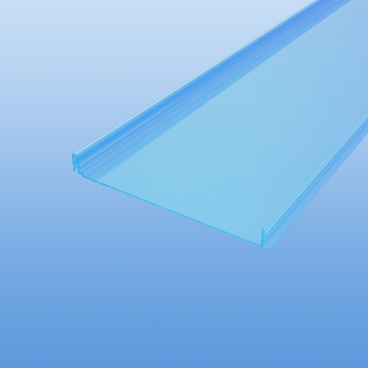 Wandpaneele SWP aus Polycarbonat- Petrol