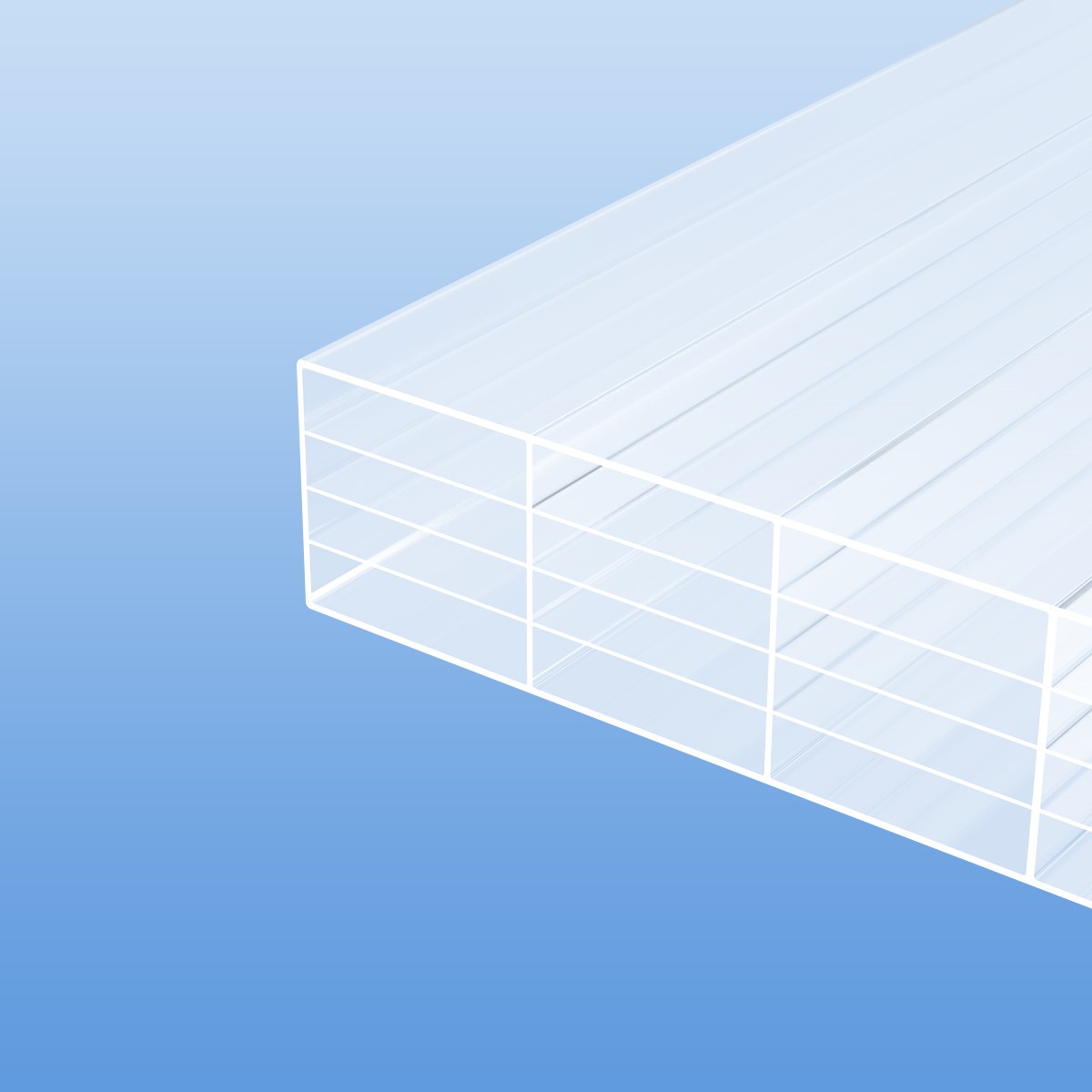 Stegplatten Plexiglas© Resist 32/32 opal weiß WA012 No Drop - Die Wohlige