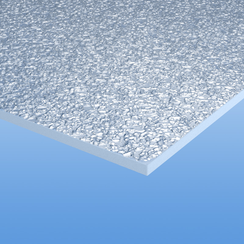 Strukturiertes Acrylglas Kräusel 6 mm klar ähnlich GC 34